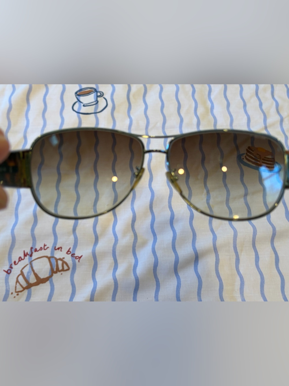 Authentic Prada Tortoise Shell Aviator Sunglasses 🕶️🇮🇹 - Picture 4 of 11